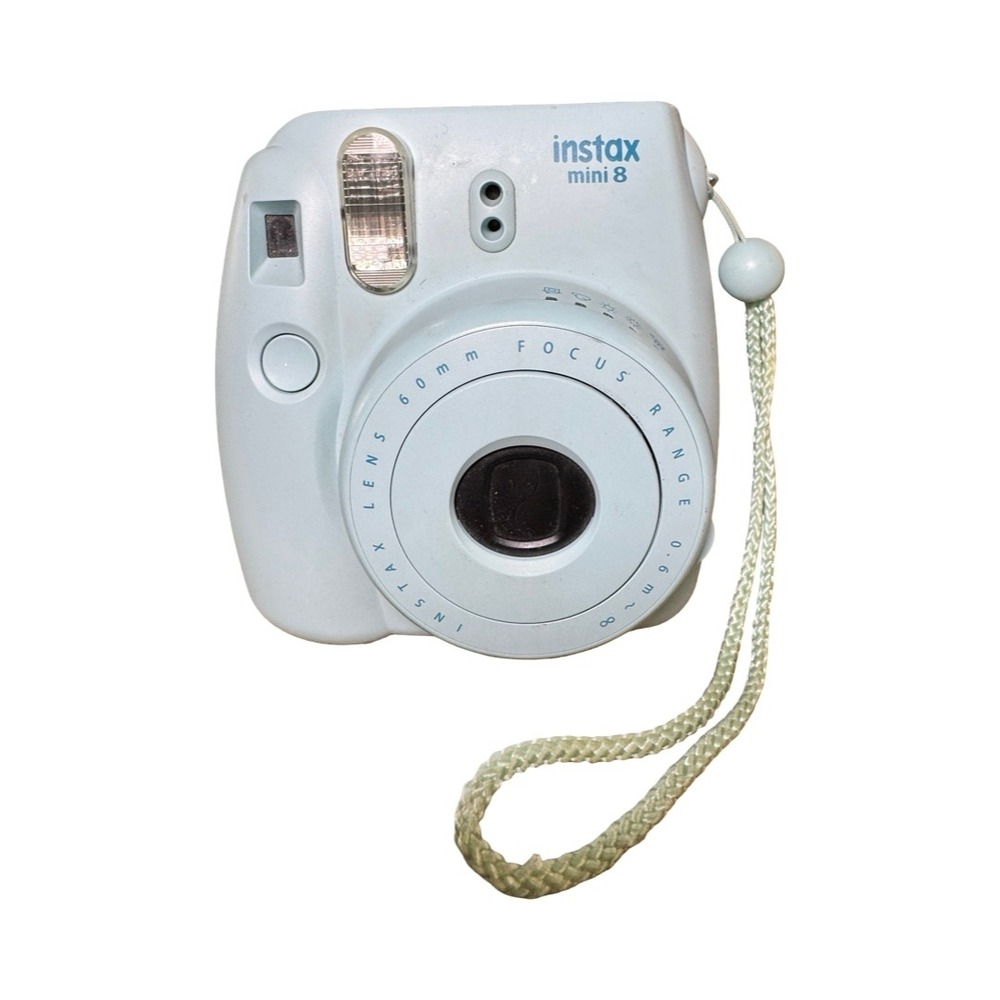 Fujifilm Instax Mini 8 Instant Film Camera Baby Blue Pastel Retro